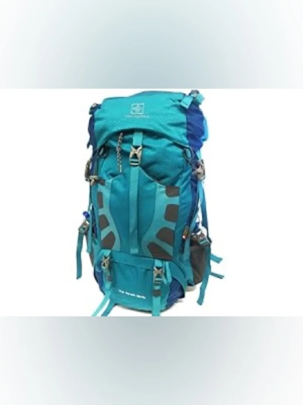 Waynorth Teal Outdoor Hiking Backpack - Unbranded